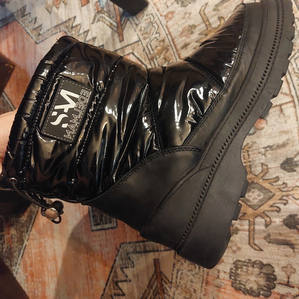Sam Edelman Black Carlton Winter Boots - Picture 2 of 6